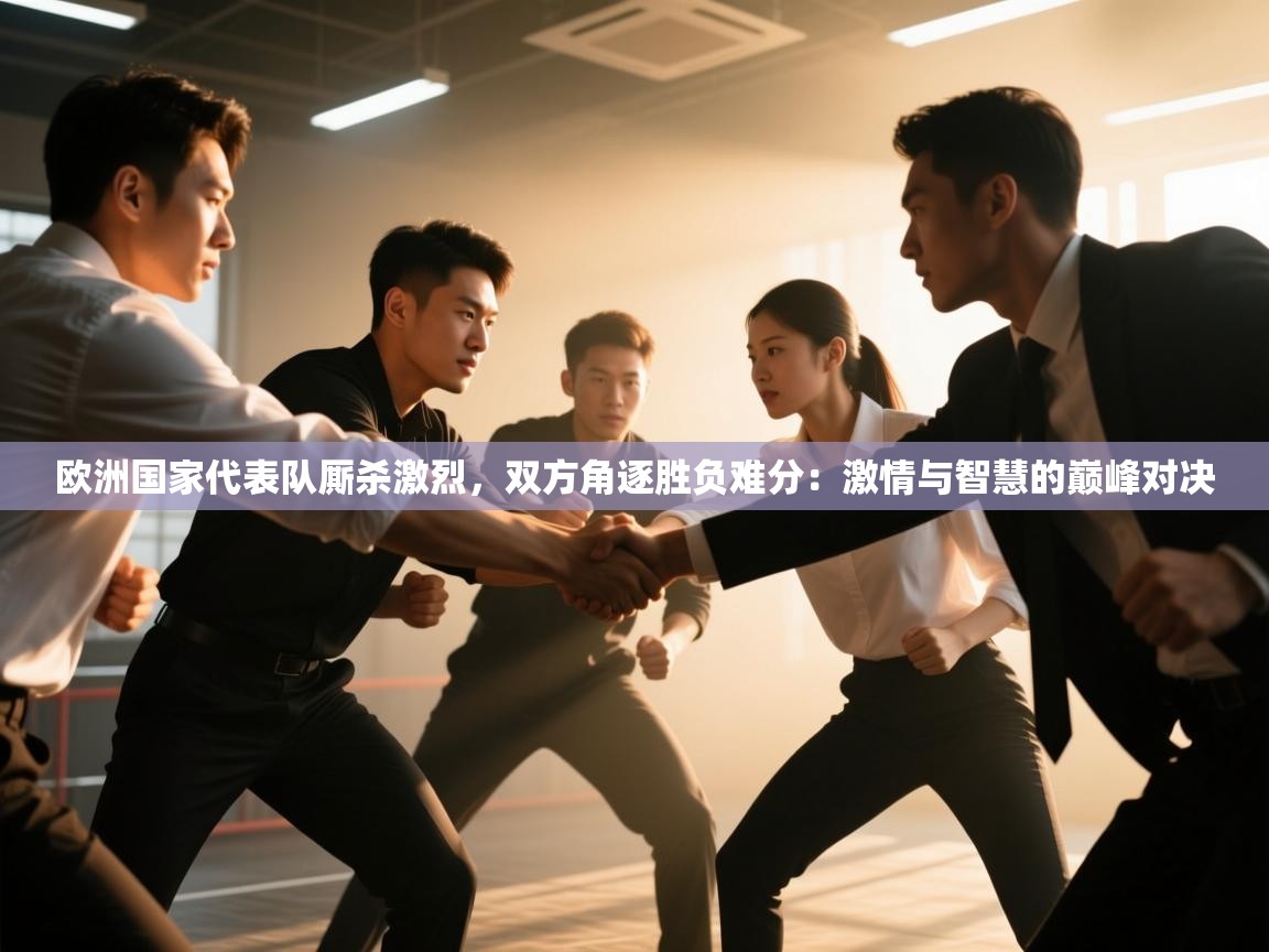 欧洲国家代表队厮杀激烈，双方角逐胜负难分：激情与智慧的巅峰对决
